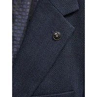 Joy Modern-Fit Wool Herringbone Sport Coat