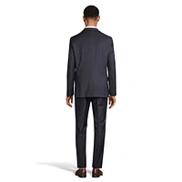 Joe Modern-Fit 100's Wool Prince Of Wales Check Suit