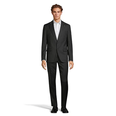 Jason Modern-Fit Super 110's Wool Micro-Stripe Suit