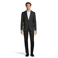 Jason Modern-Fit Super 110's Wool Micro-Stripe Suit