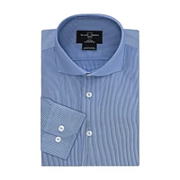 Modern-Fit Striped Dress Shirt