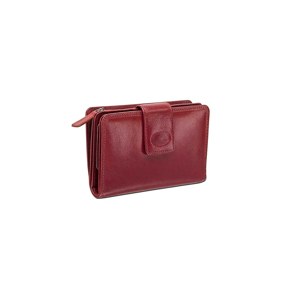 Equestrian 2 RFID Secure Medium Clutch Wallet