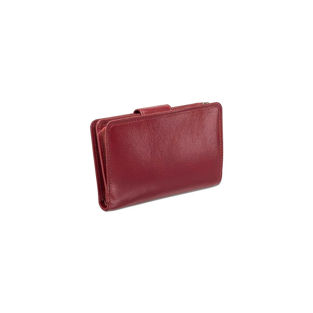 Equestrian 2 RFID Secure Medium Clutch Wallet