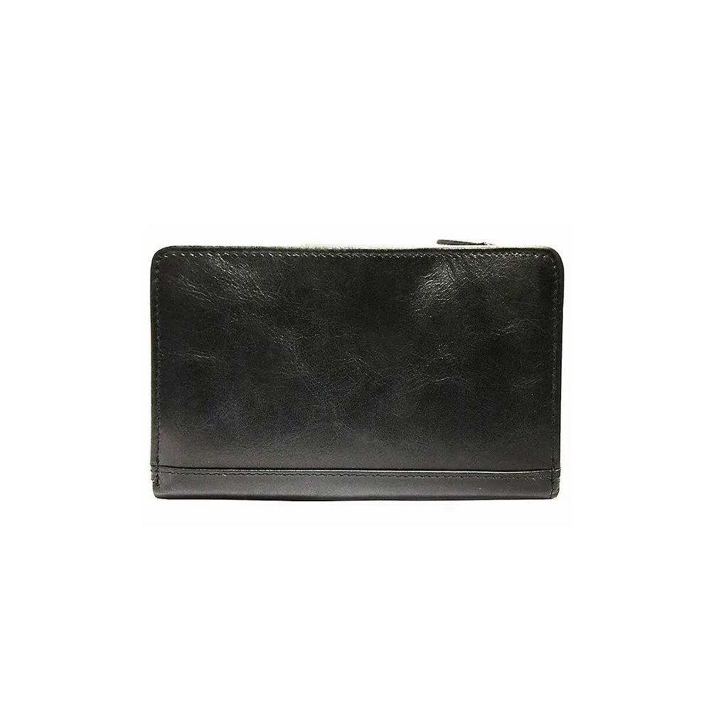 ​Casablanca RFID Secure Medium Clutch Wallet