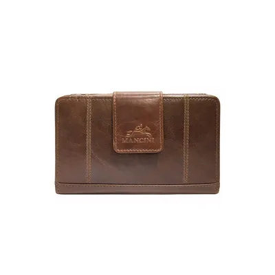 Casablanca RFID Secure Clutch Wallet