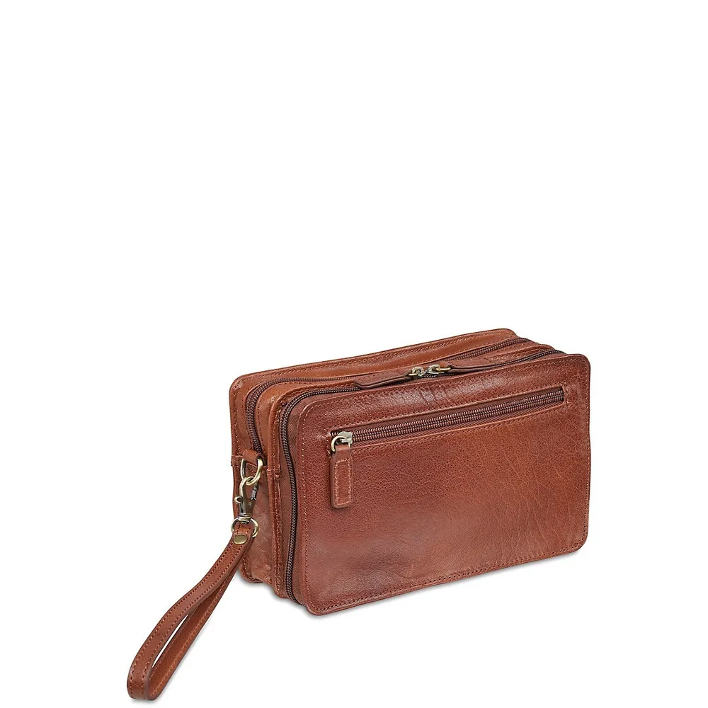 Arizona Leather Organizer Bag