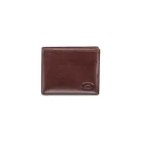 Mancini Monterrey RFID Zippered Wallet with Removable Passcase Brown