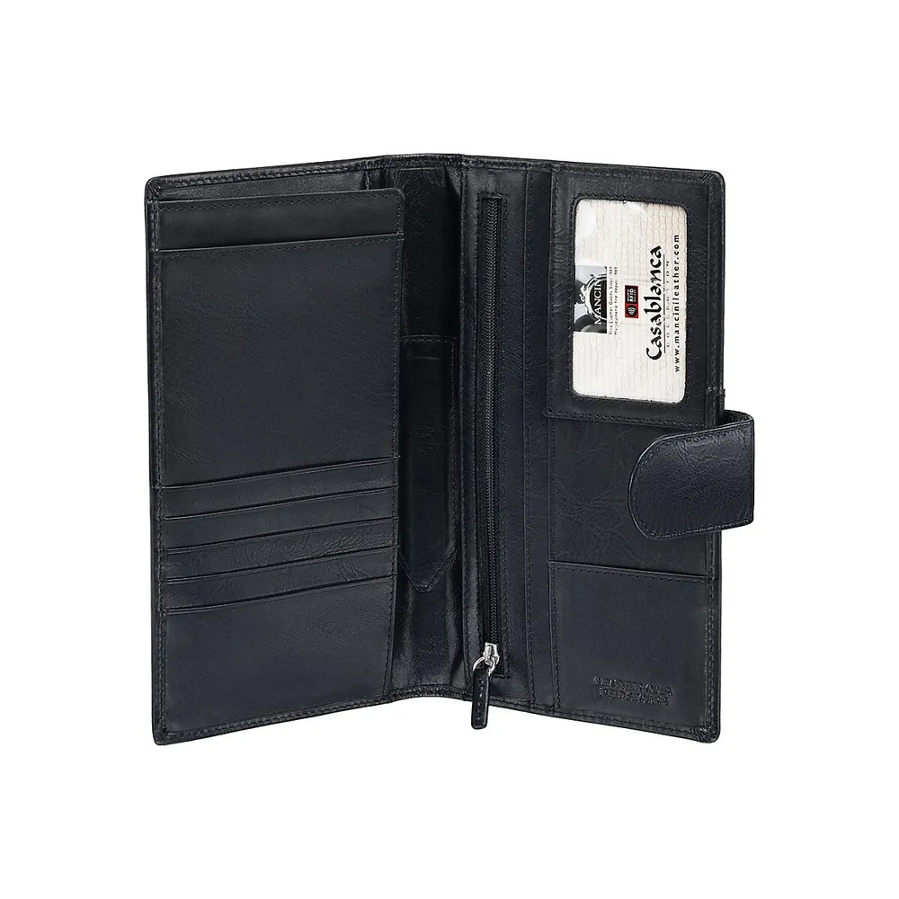 Casablanca Collection RFID Secure Classic Passport/Travel Organizer