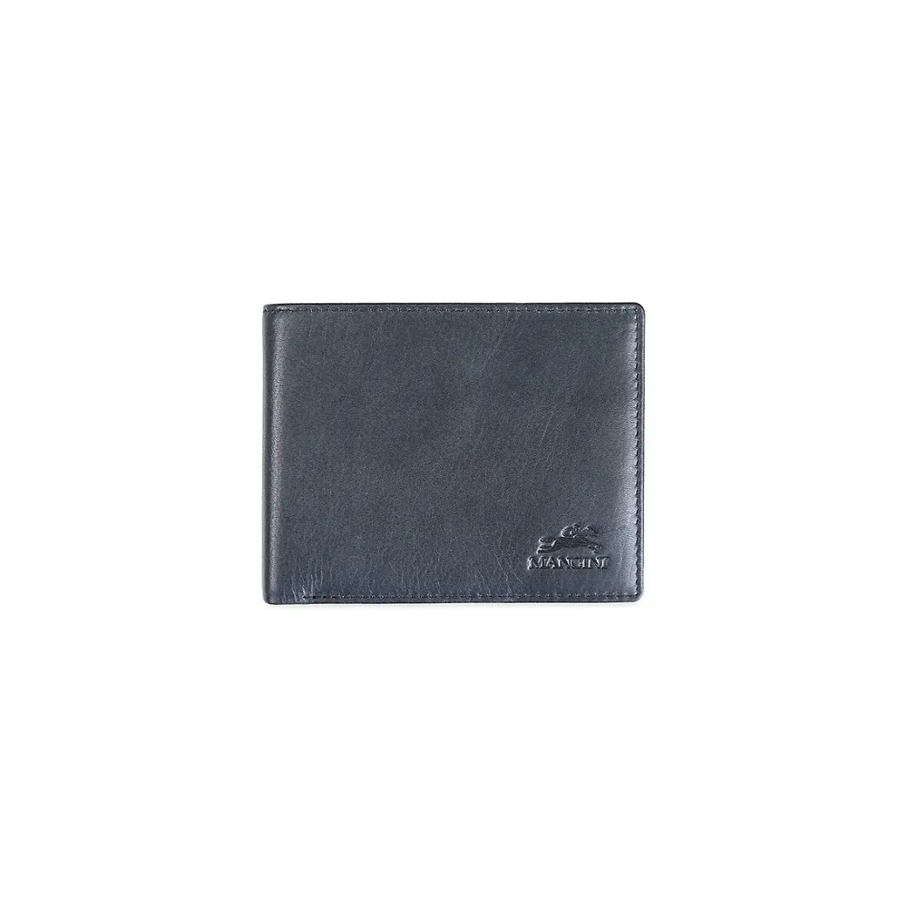 Bellagio RFID Bi-Fold Coin Pocket Wallet