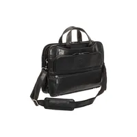 Triple Compartment RFID Briefcase