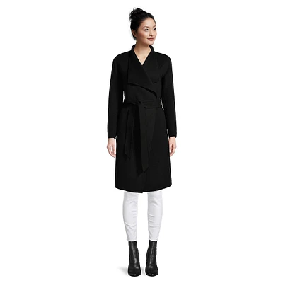 Meghan Wool Wrap Coat