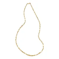 14K Yellow Gold Baguette Supreme Link Chain