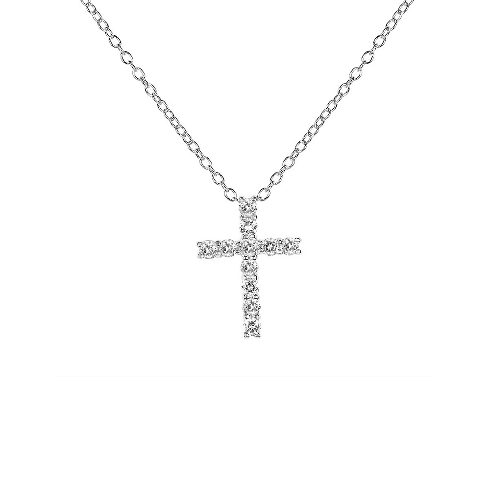 Collier à pendentif en argent sterling avec topaze