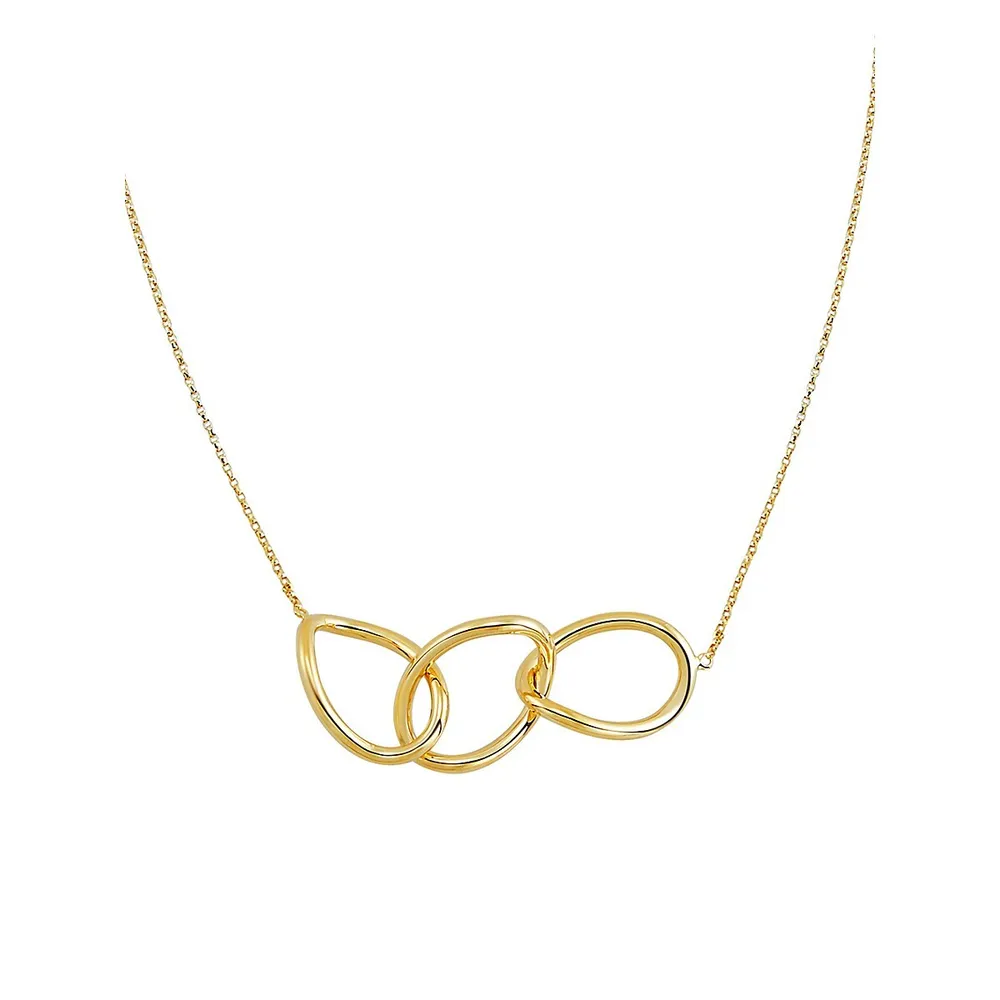 10K Yellow Gold Link Necklace