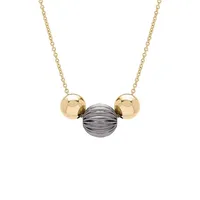 14KT Gold Bead Necklace