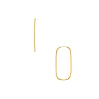 10K Yellow Gold Hoop Earrings