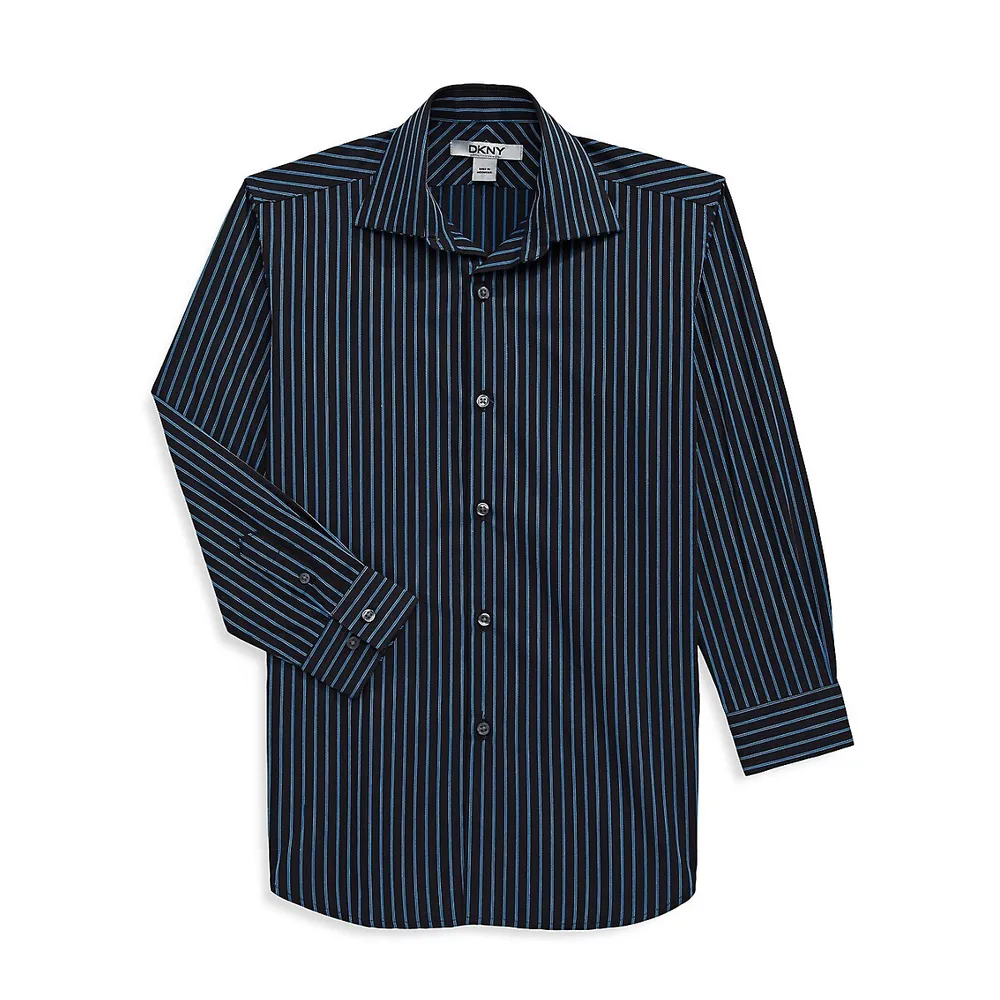 dkny striped shirt