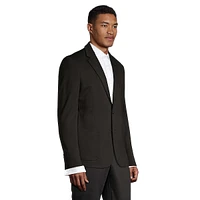 Two-Button Soft Stretch Blazer