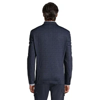 Two-Button Soft Stretch Blazer