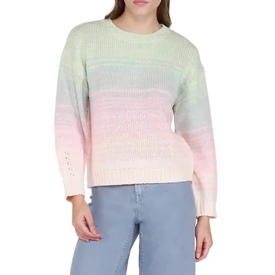 Ombré Knit Sweater