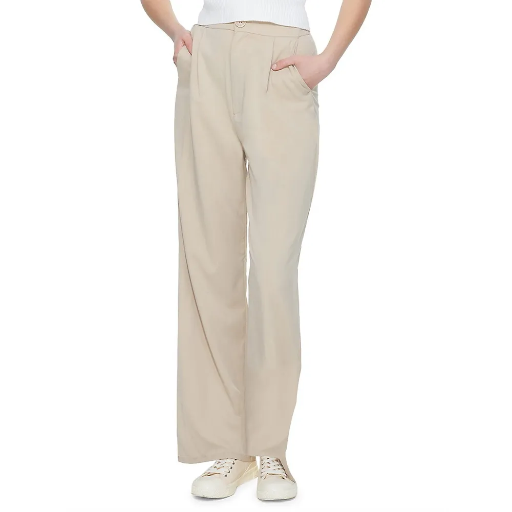 Dex High-Waist Wide-Leg Pants