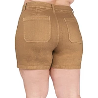 Plus High-Rise Shorts