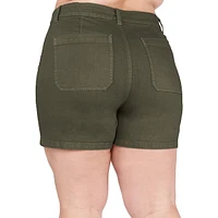 Plus High-Rise Shorts