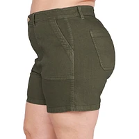Plus High-Rise Shorts