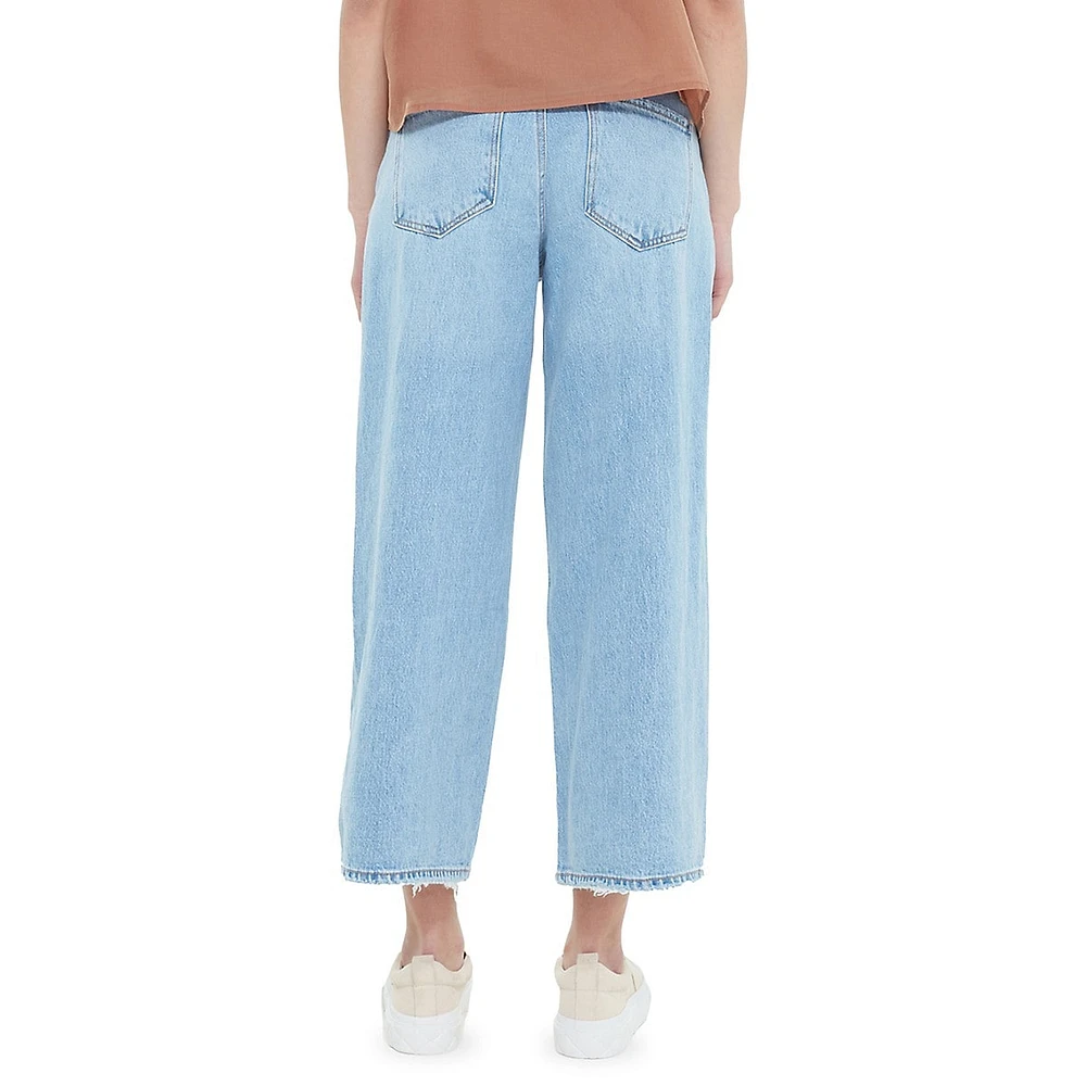 High-Rise Cropped Jeans