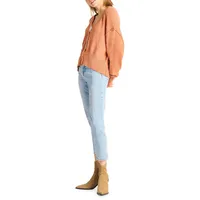 Boucle Exposed Seam Cardigan