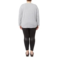 Plus Coated Leggings