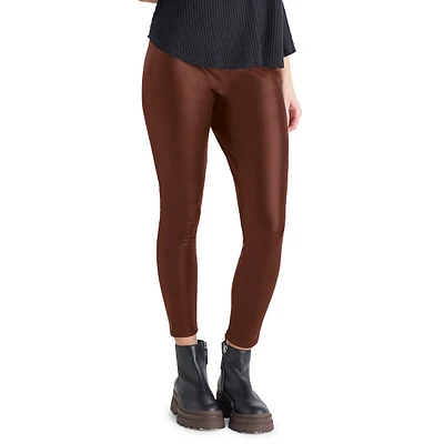 High-Waisted Faux Leather Leggings