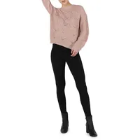 Pointelle Knit Sweater