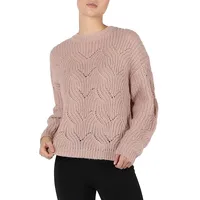 Pointelle Knit Sweater