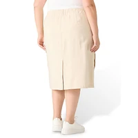 Plus Parachute Cargo Midi Skirt