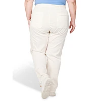 Plus High-Waist Wide-Leg Cargo Pants