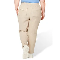 Plus Drawstring Utility Pants