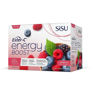 ™ Boost d’énergie avec Ester-C® Berry,​30pack chacun