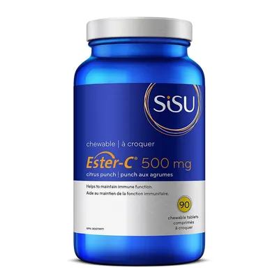 Sisu Ester-C® 500 mg Agrumes à croquer