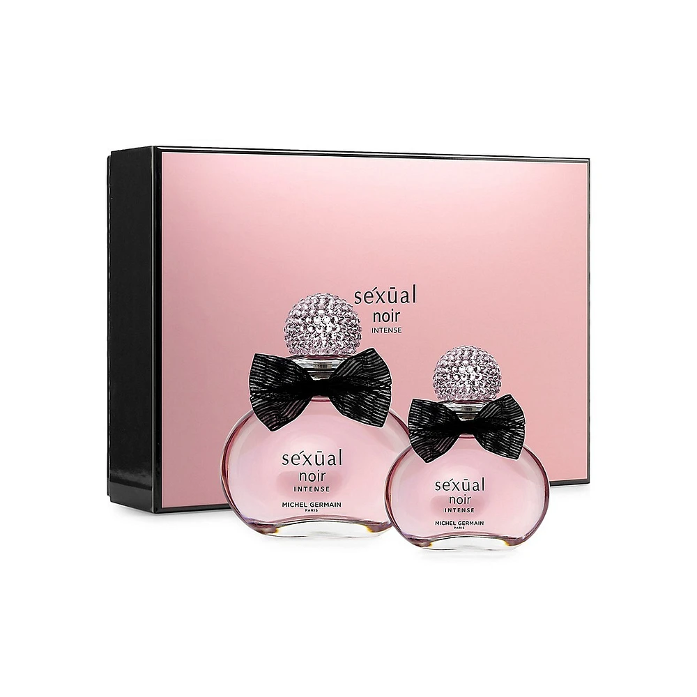 Ensemble cadeau eau de parfum Intense Sexual Noir, deux pièces