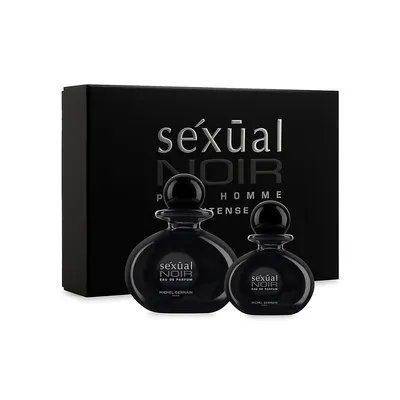 Ensemble cadeau eau de parfum Sexual Noir pour Homme, deux pièces