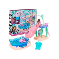 Gabby’s Dollhouse Purr-Ific Pool Playset With Gabby & Mercat Figures