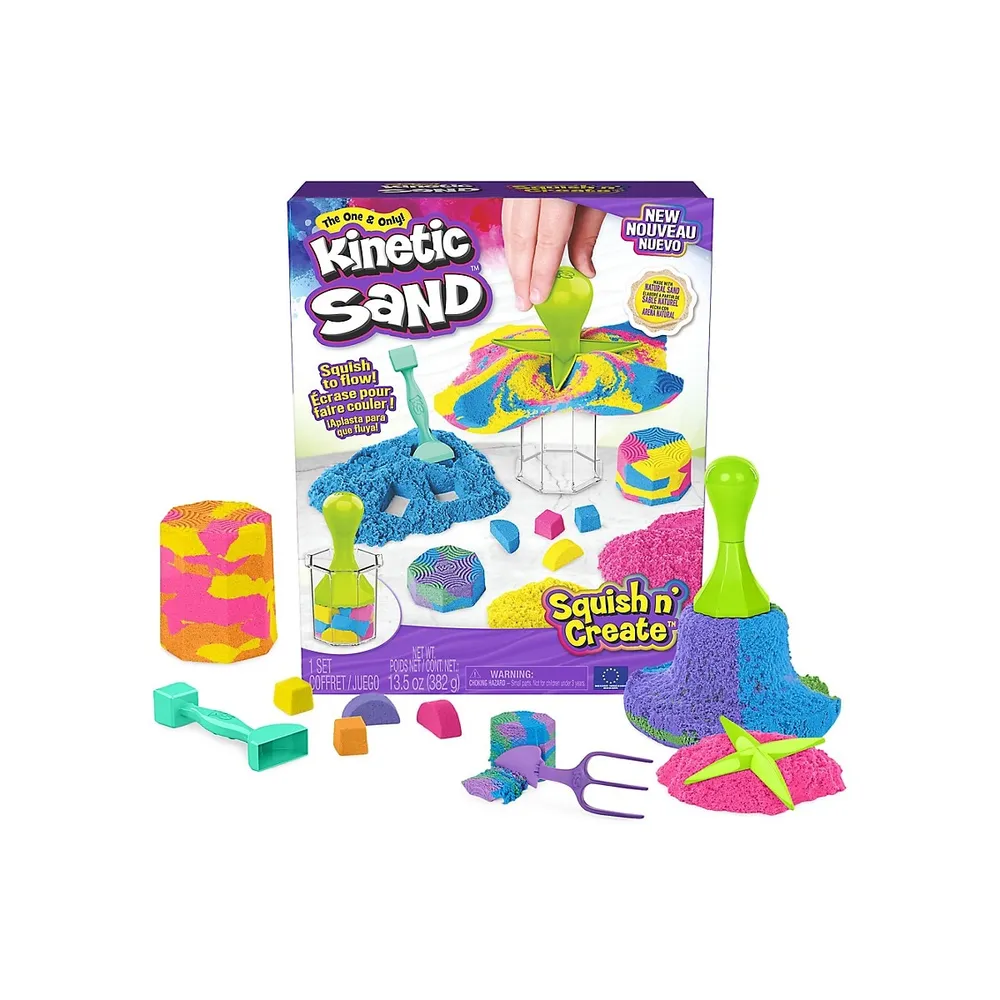 Kinetic Sand Squish N' Create Play Set