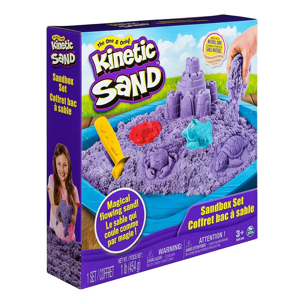 Kinetic Sand Sandbox Toy Set