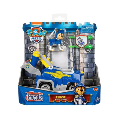Rescue Knights Chase Transforming Toy Car, Collectible and Action Figure