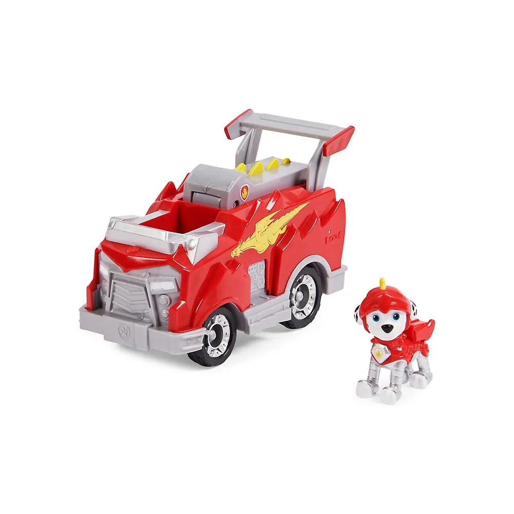 Rescue Knights Marshall Transforming Toy Car and Collectible Action Figure