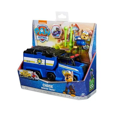 Big Truck Pup’s Chase Transforming Toy Trucks & Collectible Action Figure