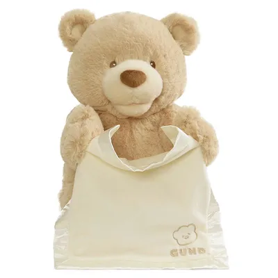 Peek-A-Boo Bear Plush Toy