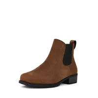 Women's Waterproof Leather Short Chelsea Boots Daily