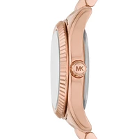 Women's Lexington Three-hand, Rose Gold-tone Stainless Steel Watch